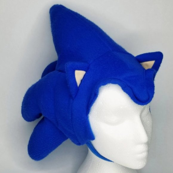Sega Other - Sonic The Hedgehog Hair Plush Winter Hat Sega Licensed
